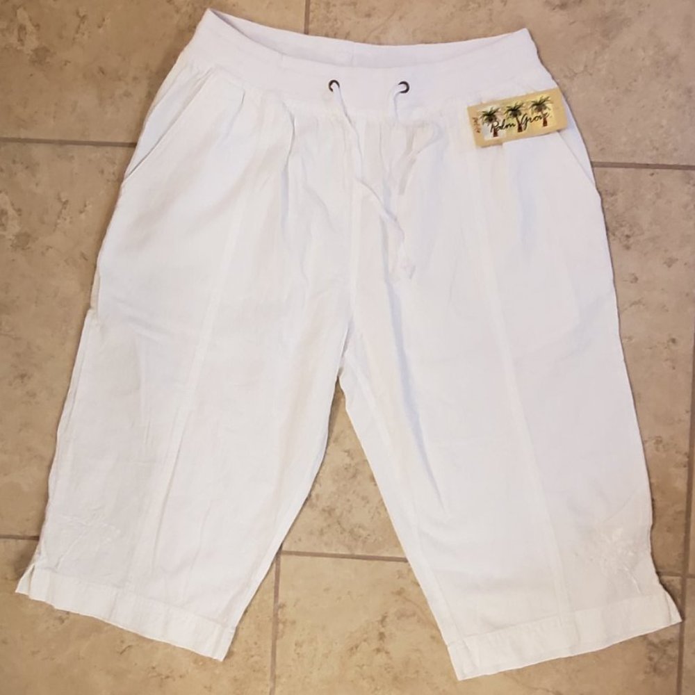 Palm Grove Women's Elastic Waist Pants